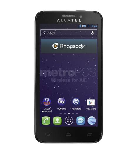 Alcatel One Fierce Prepaid Phone MetroPCS